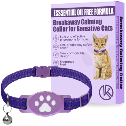 Breakaway Calming Collar for Sensitive Cats - Unscented Formula