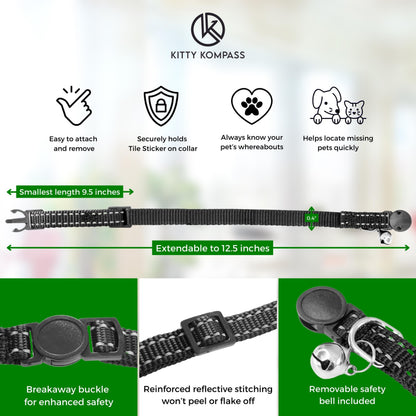 Tile Sticker Holder Cat Tracking Collar